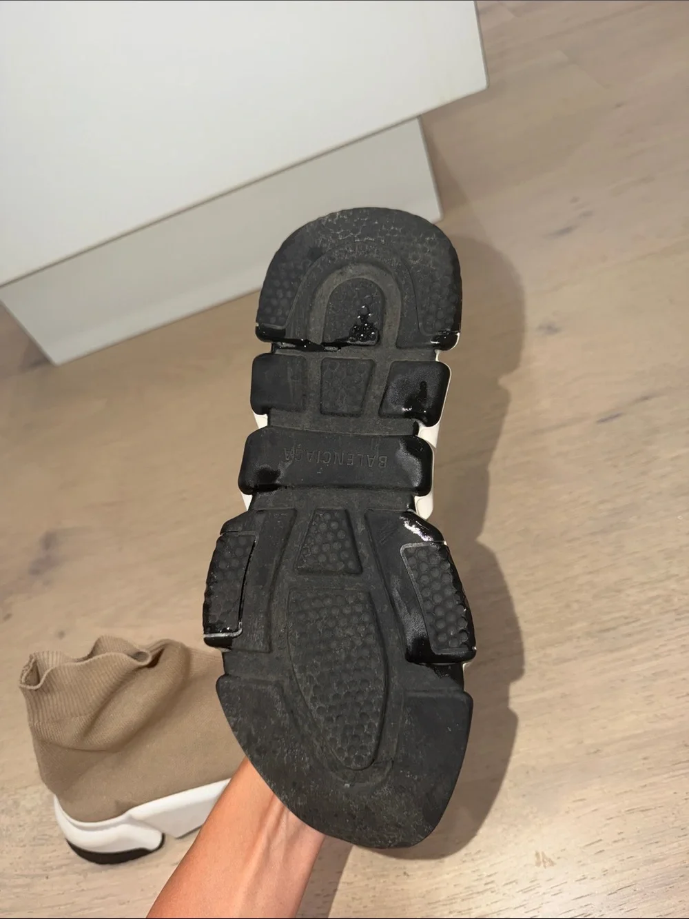 Balenciaga streamlined sock